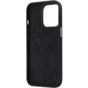 Guess GUHCP13LM4DGPK iPhone 13 Pro / 13 6.1" czarny/black hardcase Silicone Logo Strass 4G