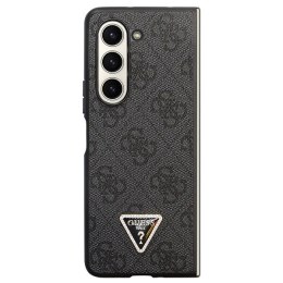 Guess GUHCZFD5P4TDPK F946 Z Fold5 czarny/black hardcase Leather 4G Diamond Triangle