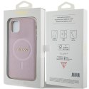 Guess GUHMN61PSAHMCP iPhone 11 / Xr 6.1" różowy/pink hardcase Saffiano MagSafe