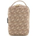 Guess Torba GUHBHGCFSEW Organizer brązowy/brown GCube Stripe