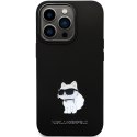 Karl Lagerfeld KLHCP13XSMHCNPK iPhone 13 Pro Max 6.7" czarny/black hardcase Silicone C Metal Pin