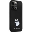 Karl Lagerfeld KLHCP13XSMHCNPK iPhone 13 Pro Max 6.7" czarny/black hardcase Silicone C Metal Pin