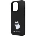 Karl Lagerfeld KLHCP13XSMHCNPK iPhone 13 Pro Max 6.7" czarny/black hardcase Silicone C Metal Pin