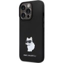 Karl Lagerfeld KLHCP14XSMHCNPK iPhone 14 Pro Max 6.7" czarny/black hardcase Silicone C Metal Pin