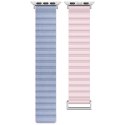 Beline pasek Apple Watch Magnetic Pro 38/40/41mm różowo/błękitny pink/sierra box