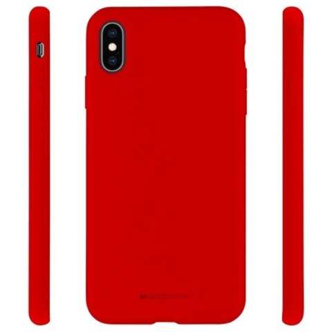 Mercury Silicone iPhone 15 Plus 6,7" czerwony/red