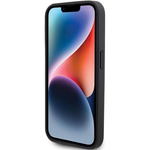 Ferrari FEHCP15LPTWK iPhone 15 Pro 6.1" czarny/black hardcase Twist Metal Logo