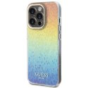 Guess GUHCP15LHDECMI iPhone 15 Pro 6.1" wielokolorowy hardcase IML Faceted Mirror Disco Iridescent