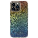 Guess GUHCP15XHDECMI iPhone 15 Pro Max 6.7" wielokolorowy hardcase IML Faceted Mirror Disco Iridescent