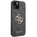 Guess GUHCP15M4GMGGR iPhone 15 Plus 6.7" szary/grey hardcase 4G Big Metal Logo