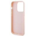 Karl Lagerfeld KLHCP15L3DMBKCP iPhone 15 Pro 6.1" różowy/pink hardcase 3D Rubber Glitter Logo