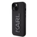 Karl Lagerfeld KLHCP15S3DMBKCK iPhone 15 6.1" czarny/black hardcase 3D Rubber Glitter Logo