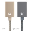 Kanex przejściówka DuraBraid™ Aluminium z USB-C na USB 3.0 typ A (Space Grey)