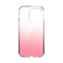 Speck Presidio Perfect-Clear + Ombre - Etui iPhone 14 Pro z powłoką MICROBAN (Clear / Vintage Rose Fade)