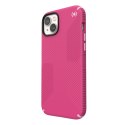 Speck Presidio2 Grip MagSafe - Antypoślizgowe etui iPhone 14 Plus (Digitalpink / Blossompink / White)