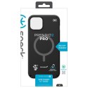 Speck Presidio2 Pro MagSafe - Antybakteryjne etui iPhone 14 Plus (Black / Black / White)