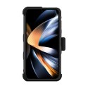 ZIZO BOLT Series - Pancerne etui Samsung Galaxy S23+ ze szkłem 9H na ekran + uchwyt z podstawką (czarny)