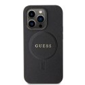 Guess GUHMP15LPSAHMCK iPhone 15 Pro 6.1" czarny/black hardcase Saffiano MagSafe