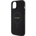 Guess GUHMP15MPSAHMCK iPhone 15 Plus 6.7" czarny/black hardcase Saffiano MagSafe