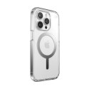 Speck Presidio Perfect-Clear MagSafe - Etui iPhone 15 Pro Max (Clear / Chrome Finish / Serene Silver)