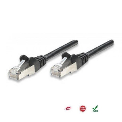 PatchCord 100% miedź Intellinet Cat.6 UTP, 5m, czarny