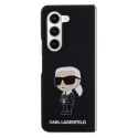 Karl Lagerfeld KLHCZFD5SNIKBCK Z Fold5 hardcase czarny/black Silicone Ikonik