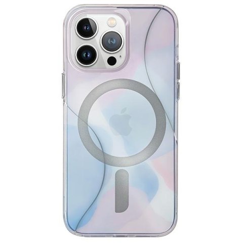 UNIQ etui Coehl Palette iPhone 15 Pro Max 6.7" Magnetic Charging niebieski/dusk blue