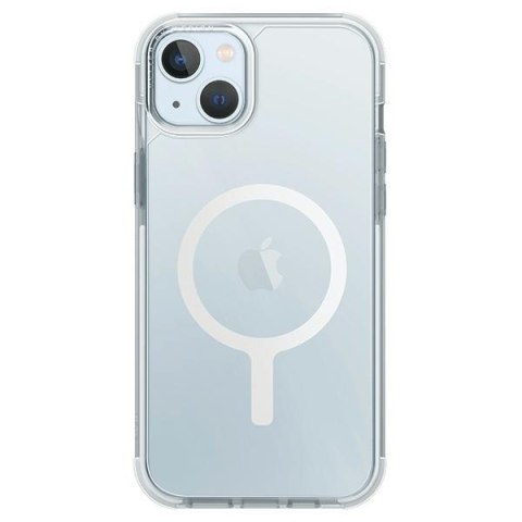 UNIQ etui Combat iPhone 15 6.1" Magclick Charging biały/blanc white