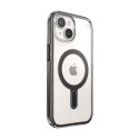 Speck Presidio Perfect-Clear ClickLock & Magsafe - Etui iPhone 15 / iPhone 14 / iPhone 13 (Clear / Frosted Black / Slate Grey)