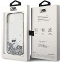 Karl Lagerfeld KLHCP15MLKCNSK iPhone 15 Plus 6.7" transparent hardcase Liquid Glitter Choupette