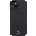 Mercedes MEHMP15M23RCMK iPhone 15 Plus 6.7" czarny/black hardcase Smooth Leather MagSafe