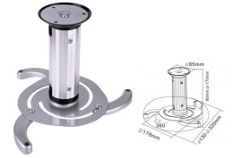 Uchwyt sufitowy Cabletech UCH0100 do projektorów