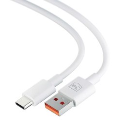 3MK Hyper Cable USB-A to USB-C 5A 60W 1.2m biały/white