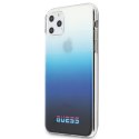 Guess GUHCN58DGCNA iPhone 11 Pro niebieski/gradient blue hard case California