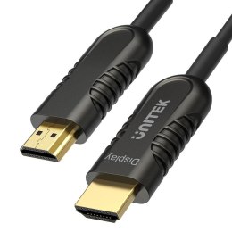 Kabel optyczny HDMI Unitek Y-C1075BK HDMI 2.0, AOC, 4K 60Hz, 7m