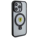 Ferrari FEHMP15XUSCAH iPhone 15 Pro Max 6.7" transparent hardcase Ring Stand 2023 Collection MagSafe