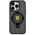 Ferrari FEHMP15SUSCAK iPhone 15 6.1" czarny/black hardcase Ring Stand 2023 Collection MagSafe