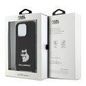 Karl Lagerfeld KLHCP15XSCBSCNK iPhone 15 Pro Max 6.7" hardcase czarny/black Crossbody Silicone Choupette