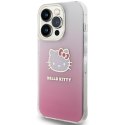 Hello Kitty HKHCP13LHDGKEP iPhone 13 Pro / 13 6.1" różowy/pink hardcase IML Gradient Electrop Kitty Head