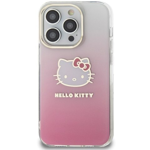 Hello Kitty HKHCP13XHDGKEP iPhone 13 Pro Max 6.7" różowy/pink hardcase IML Gradient Electrop Kitty Head