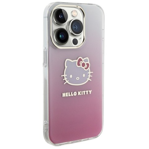 Hello Kitty HKHCP13XHDGKEP iPhone 13 Pro Max 6.7" różowy/pink hardcase IML Gradient Electrop Kitty Head