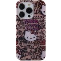 Hello Kitty HKHCP15XHDGPTP iPhone 15 Pro Max 6.7" różowy/pink hardcase IML Tags Graffiti