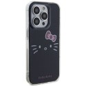 Hello Kitty HKHCP15LHKHLK iPhone 15 Pro 6.1" czarny/black hardcase IML Kitty Face