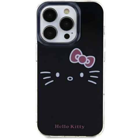 Hello Kitty HKHCP15SHKHLK iPhone 15 6.1" czarny/black hardcase IML Kitty Face