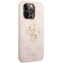 Guess GUHCP15X4GMGPI iPhone 15 Pro Max 6.7" różowy/pink hardcase 4G Big Metal Logo