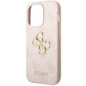 Guess GUHCP15X4GMGPI iPhone 15 Pro Max 6.7" różowy/pink hardcase 4G Big Metal Logo