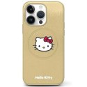 Hello Kitty HKHMP13LPGHCKD iPhone 13 Pro / 13 6.1" złoty/gold hardcase Leather Kitty Head MagSafe