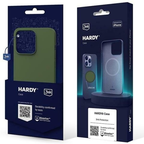 3MK Hardy Case iPhone 15 Plus 6.7" zielony/alpine green MagSafe