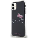 Hello Kitty HKHCN61HKHLK iPhone 11 / Xr 6.1" czarny/black hardcase IML Kitty Face