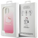 Hello Kitty HKHCP15SHDGKEP iPhone 15 6.1 różowy/pink hardcase IML Gradient Electrop Kitty Head